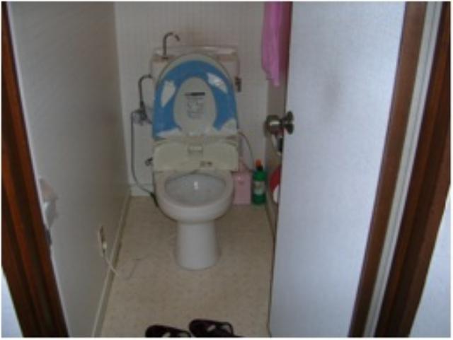栃木小山　オール電化トイレ施工前